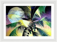Load image into Gallery viewer, Moonlit Palm - Framed Print