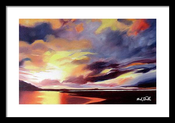 Northern Sunset - Framed Print