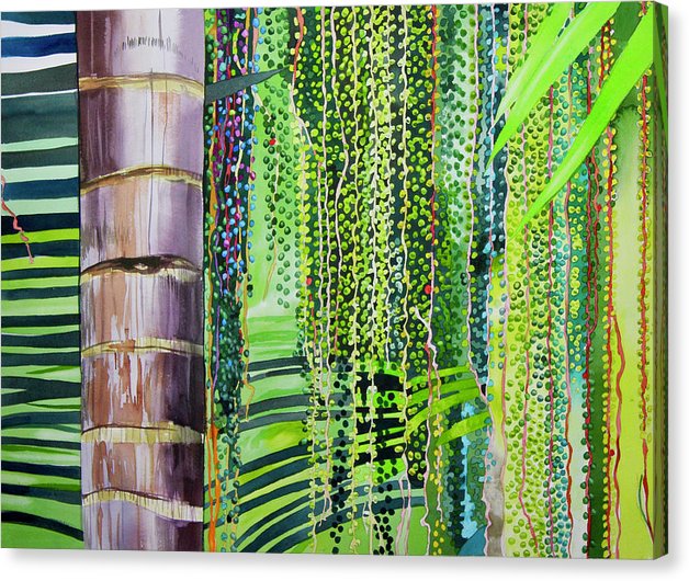 Palm Seeds - Canvas Print