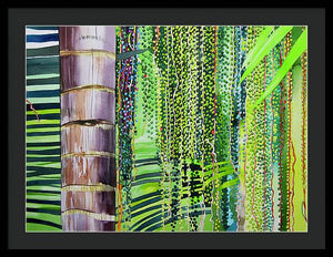 Palm Seeds - Framed Print