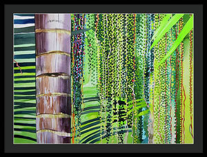 Palm Seeds - Framed Print