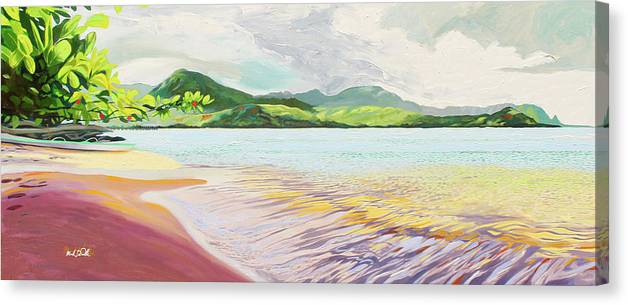 Quiet Hanalei - Canvas Print