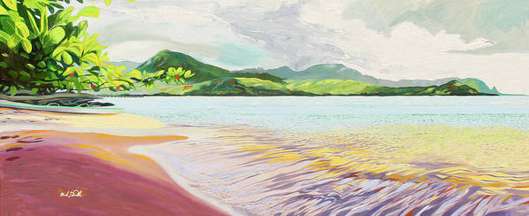 Quiet Hanalei - Art Print