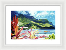 Load image into Gallery viewer, Red Canoe - Framed Print