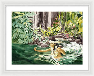 River Song - Framed Print