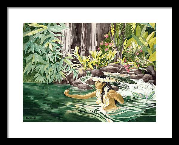 River Song - Framed Print