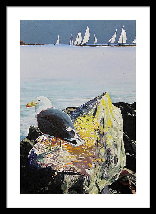 Storm Sails - Framed Print