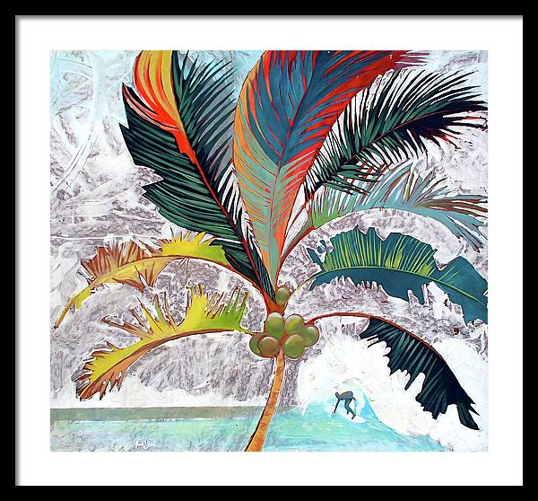 Summer Palm - Framed Print