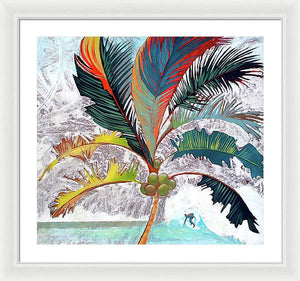 Summer Palm - Framed Print