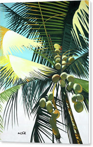 Sunny Palm - Canvas Print