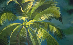 Sunset Palm - Art Print
