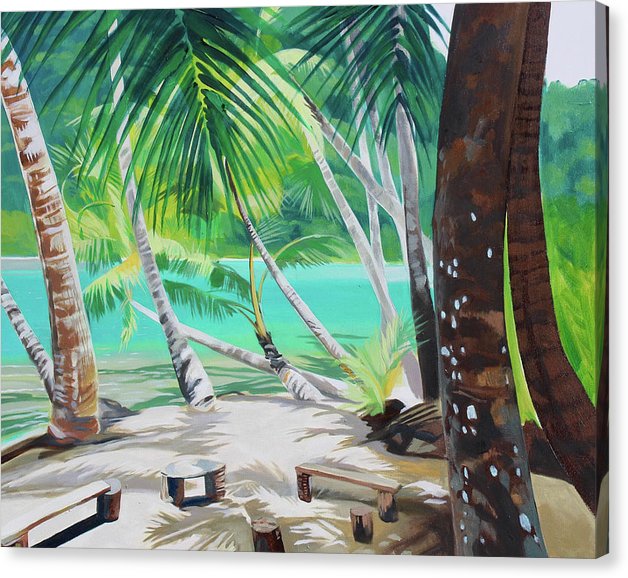 Thinking of Tahiti - Canvas Print