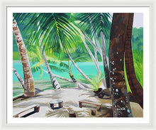 Load image into Gallery viewer, Thinking of Tahiti - Framed Print