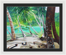Load image into Gallery viewer, Thinking of Tahiti - Framed Print