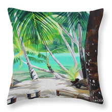 Load image into Gallery viewer, Thinking of Tahiti - Throw Pillow