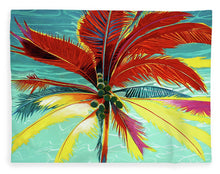 Load image into Gallery viewer, Wild Red Palm - Blanket