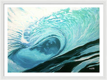 Load image into Gallery viewer, Wild Wave - Framed Print