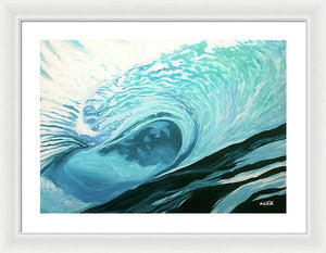 Wild Wave - Framed Print